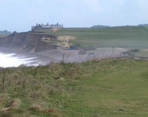 View towards Weybourne Hope - Norfolk coastal walk