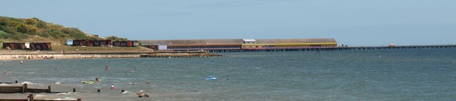 Walton's ugly Pier - 3rd longest in the UK - Ruth's coastal walk