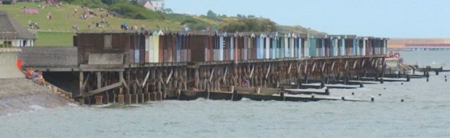 Amazing beach huts at Frinton-on-Sea, Ruth's coastal walk