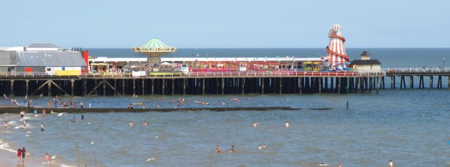 Clacton Pier, Ruths coastal walk