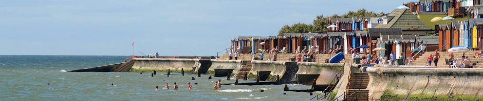 Sea Front at Walton-on-the-Naze, Ruth's coastal walk