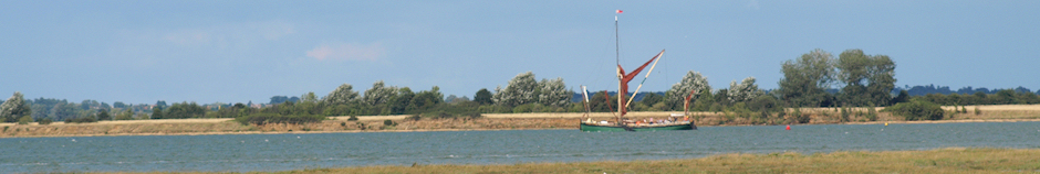 Oyster smack on River Blackwater, Near Maldon - Ruth's coastal walk