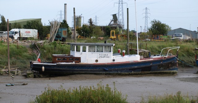 Boat for sale, Rochford. Ruth's coastal walk