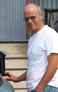 John - transporter, lunch provider, supporter: Ruth's coastal walk in Essex