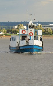 Tilbury Ferry Boat, Thames. Ruth's coastal walk.