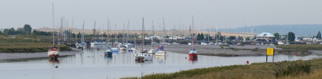 Marina, Benfleet creek, Ruth's coastal walk.