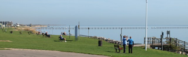 Shoeburyness beach, Essex, Ruth's walk round the coast