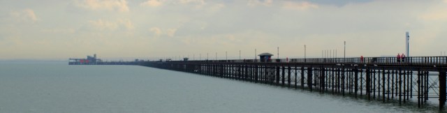 Southend Pier, Ruth's coastal walk. Essex.
