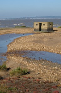Pill Box, Allhallows-on-Sea, Kent coast Pill Box, Allhallows-on-Sea, Kent coast - Ruth's coastal walk