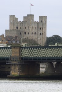 Rochester Castle, Kent. Ruth's coastal walk.