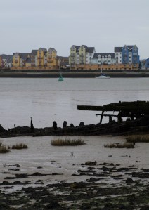 St Mary's Island, Rochester, Ruth's coastal walk.