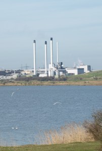 Paper Mill, Sittingbourne, Kent. Ruth's coastal walk.