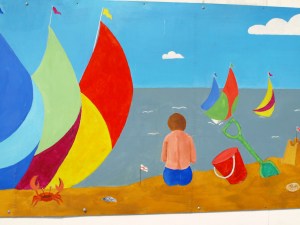 Paintings on the Great Wall of Ramsgate - Ruth's coastal walk