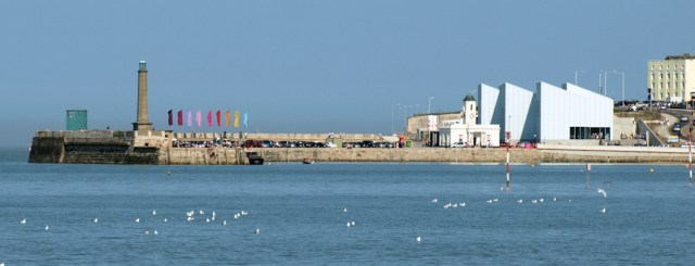 Margate with Turner Contemporary, Ruth round the coast.