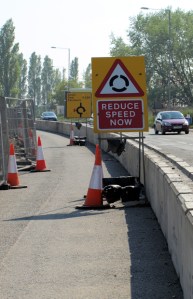 Lovely A256, Kent, Ruth tries to walk the coast.