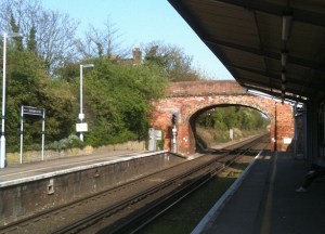 Birchington station, Kent. Ruth's coastal walk.