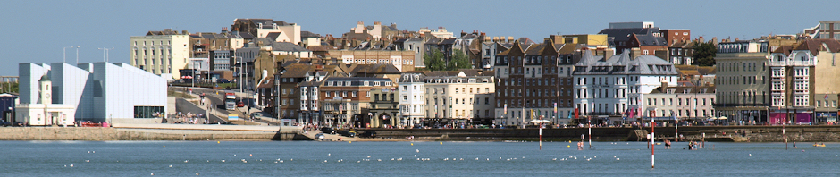 Margate header, Ruth's coastal walk blog.