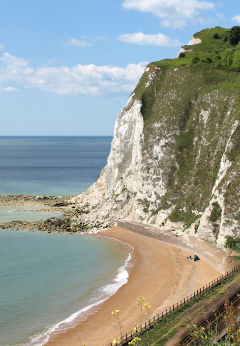 White Cliffs of Dover, Shakespeare Cliff, Ruth's coastal walk.
