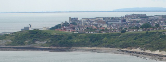 View to Folkestone and Beachy head beyond, Ruth's coastal walk.