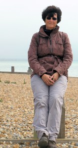 Ruth on Winchelsea Beach