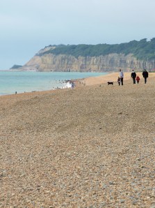Looking towards Cliff End, Ruths coast walk, Sussex.