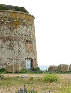 Martello Tower 64, East side of Eastbourne, Ruth's coastal walk in Sussex