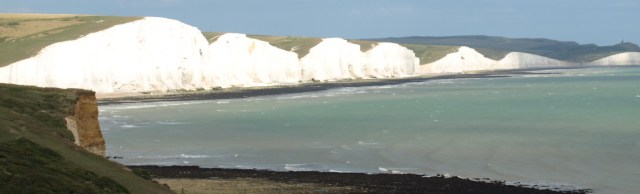 Seven Sisters, view from Seaford Head, Ruth's coast walk