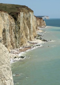 Cliffs at Peacehaven, Sussex, Ruth's coastal walk.