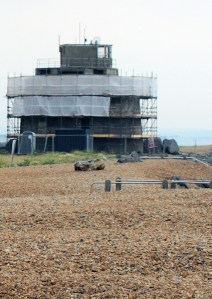 Martello Tower 66, Langney Point, Sussex, Ruth's walk round the coast.