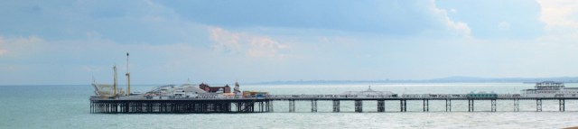 Brighton Pier, Ruth's coastal walk