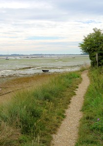 from Prinsted, towards Thorney Island, Ruths coastal walk, Chichester Harbour