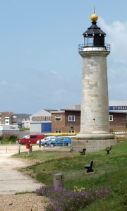 Shoreham Harbour Lighthouse - Sussex, Ruths coastal walk.