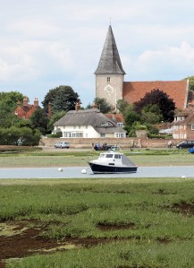 Bosham church, Ruth walks round the coast, East Sussex