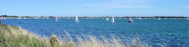 Wayfarer's walk (view 2) Ruth's coastal walk, Emsworth.