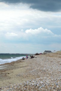 Towards Holiday Village, Selsey, Ruth's coast walk
