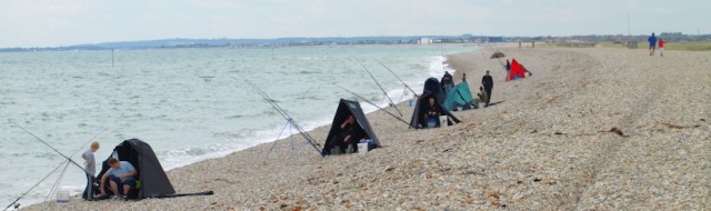 Selsey, fishermen, on Ruth's coastal walk, Sussex.
