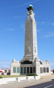 Memorial, Southsea Common, walking round the coast, through Portsmouth