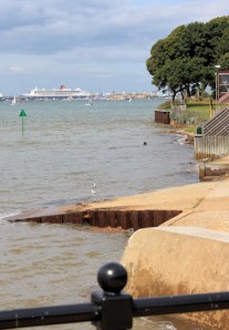 Netley - landing site for Queen Victoria, Ruths coastal walk