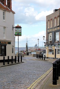 Pubs in Old Portsmouth, on Ruths coast walk.