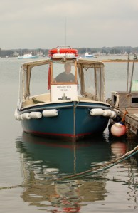 Ferry, Hurst Castle, Hampshire, Ruth walks around the coast of England