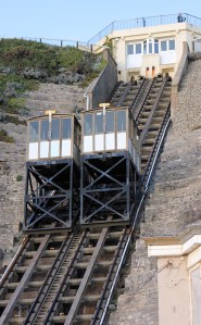 Cliff Lift, at Bournemouth, Ruth's coastal walk