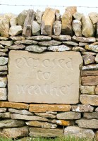 12 stone - Exposed to Weather, Emmetts Hill, Isle of Purbeck, Ruths coast walk stone - Exposed to Weather, Emmetts Hill, Isle of Purbeck, Ruths coast walk