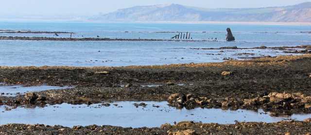 06 wreck ahead, Ringstead Bay, Ruth's coastal walk through Dorset. wreck ahead, Ringstead Bay, Ruth's coastal walk through Dorset.