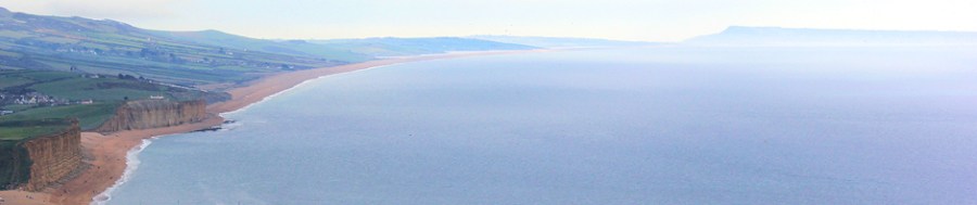 back to Chesil Beach, Ruth's coastal walk, Dorset