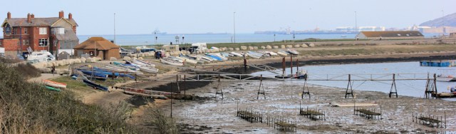 02 Ferry Bridge, Ruth walking round the coast. Dorset Ferry Bridge, Ruth walking round the coast. Dorset