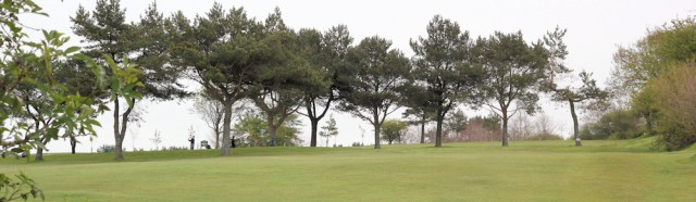 golf course - Lyme Regis - South West Coast Path - Ruth's coast walk.