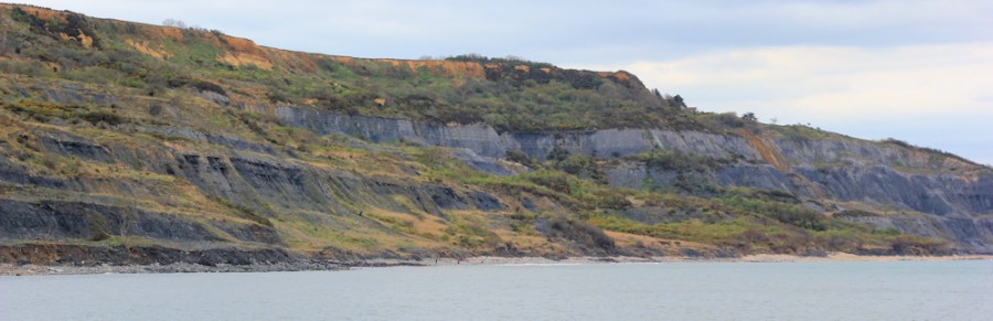 Black Ven landslip - Ruth's coastal walk through Lyme Regis