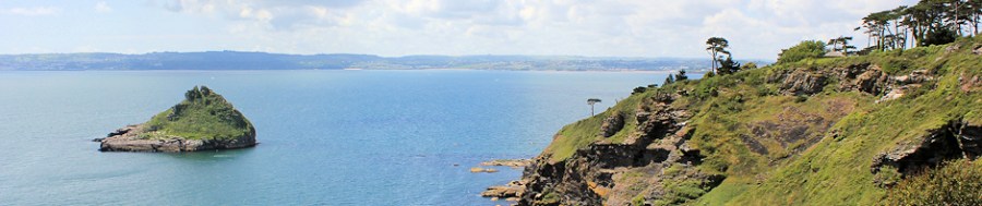 Header, across Torbay from Hope's Nose, Ruth Livingstone coastal walk
