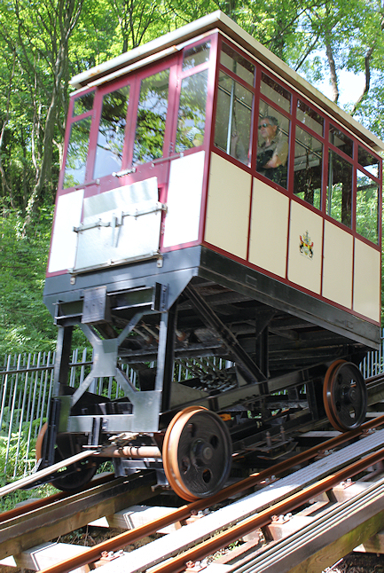 Cliff Railway to Oddicombe Beach, Ruth's coastal walk