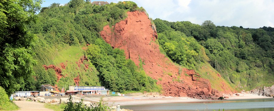 landslip, Peit Tor Point, Ruth's coastal walk